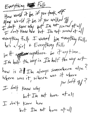 Everything Falls Lyrics